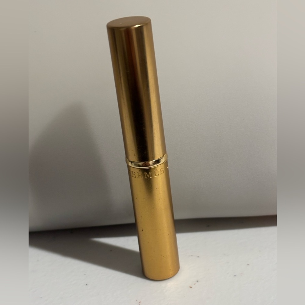 Hermes vintage gold lipstick case shade 06